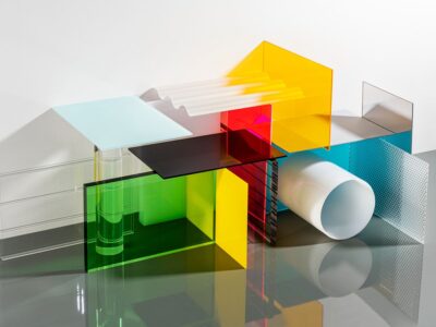 Plexiglas-Acrylglas-Platten-Zuschnitte-Rohre-Transparent-Farben PLEXIGLAS® Platten und Rohre zugeschnitten auf Mass