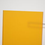 PLEXIGLAS® GS Satinice, Mandarin 2H08 DC, matt