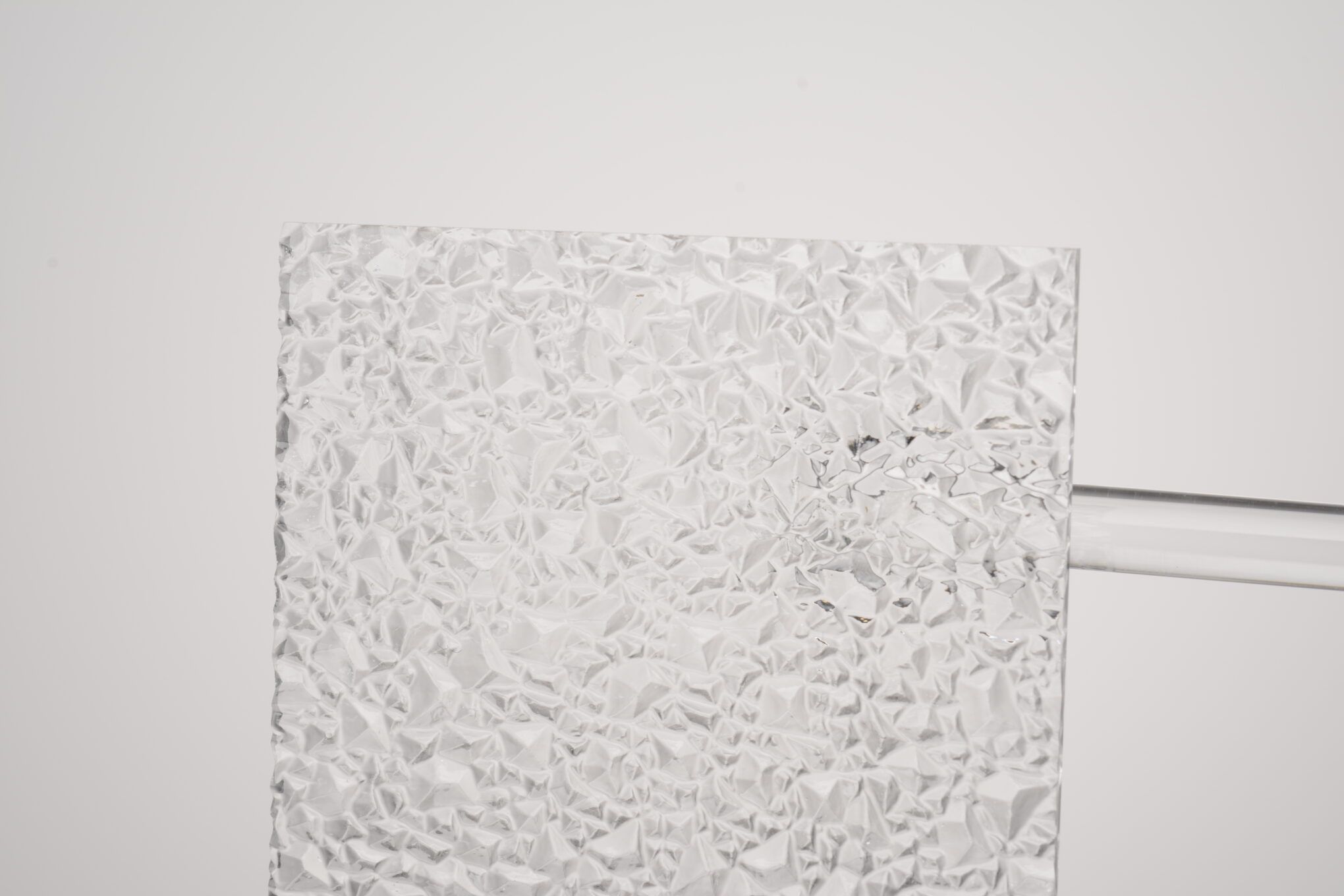 PLEXIGLAS-Textures-Farblos-0A000-E PLEXIGLAS® XT Textures, Farblos 0A000 E, Kristall – Bild 1