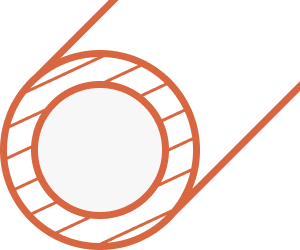 Zuschneiden (Kanten roh)